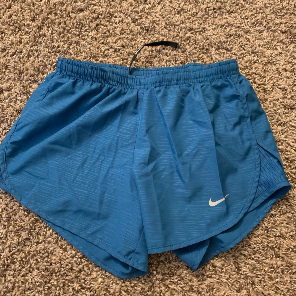 Nike dri-fit running shorts- turquoise